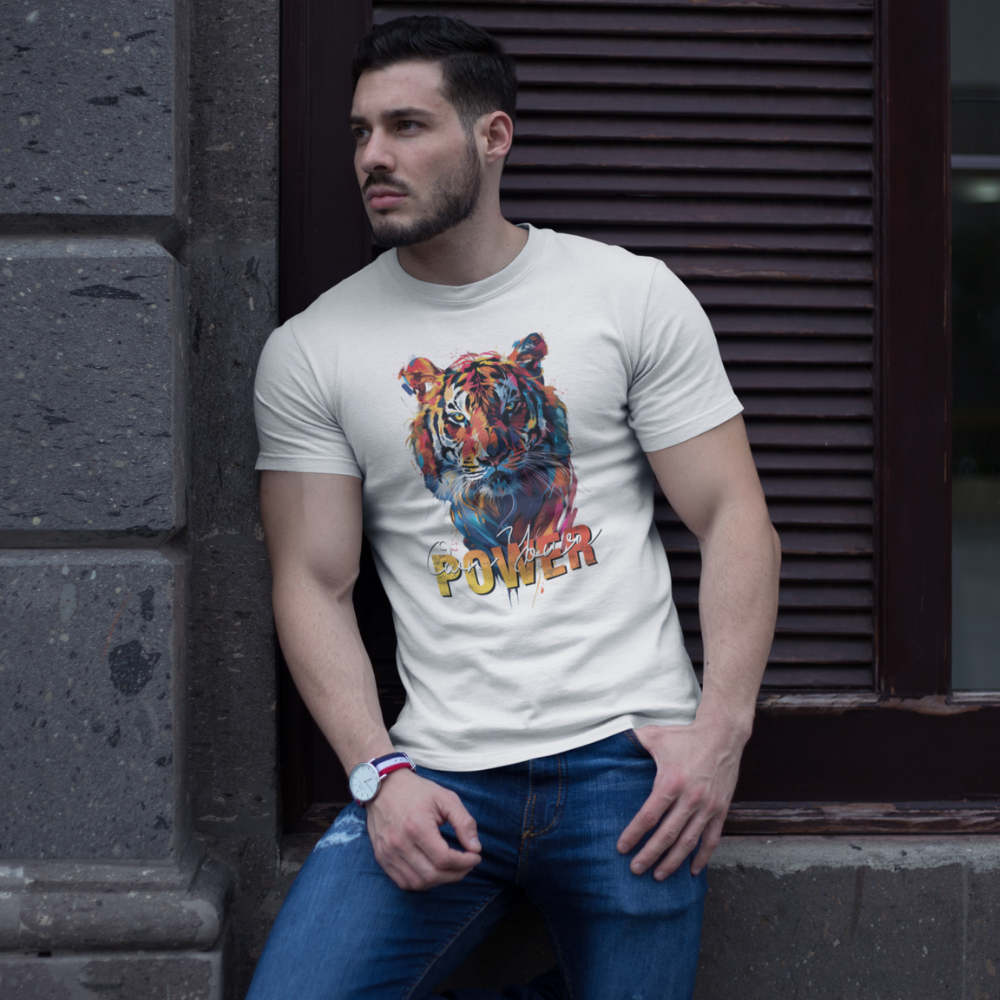 "Own Your Power" Tiger Motivation Unisex T-Shirt