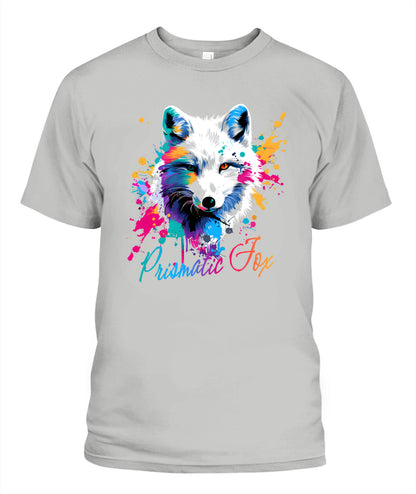 Prismatic Fox Watercolor Tee