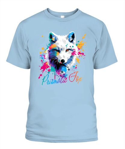 Prismatic Fox Watercolor Tee