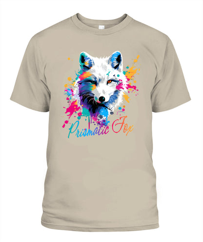 Prismatic Fox Watercolor Tee