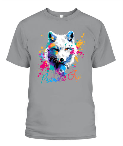Prismatic Fox Watercolor Tee