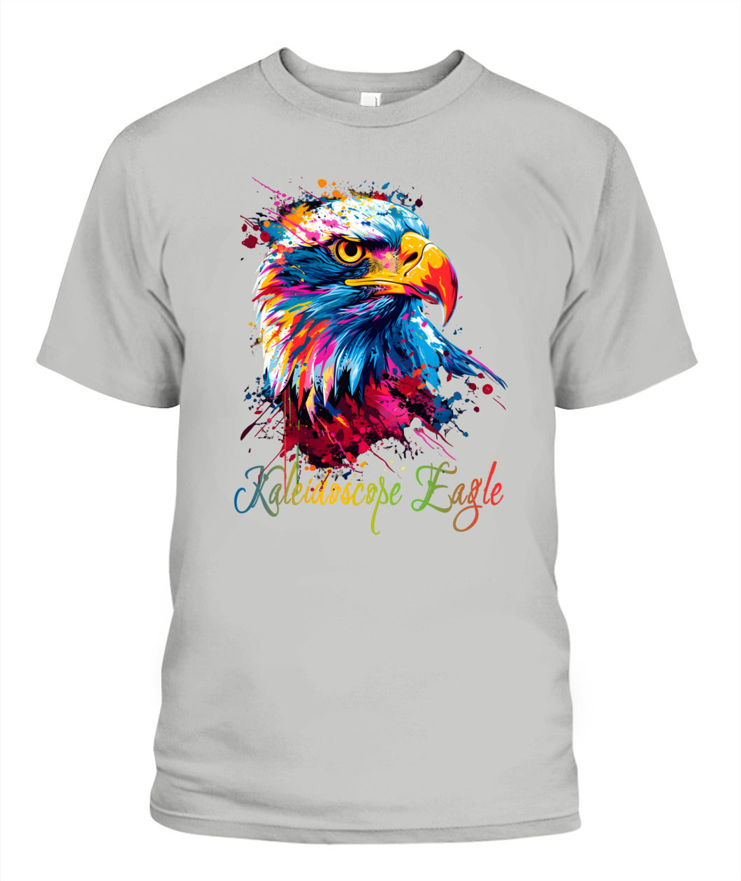 Kaleidoscope Eagle Watercolor Tee