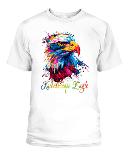 Kaleidoscope Eagle Watercolor Tee