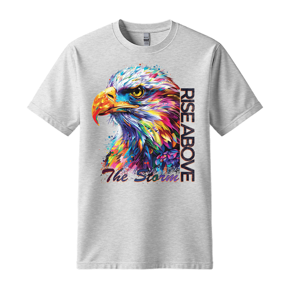 "Rise Above The Storm" Eagle Motivation Unisex T-Shirt