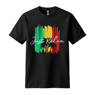 Just Relax - Unisex T-Shirt - Good Vibes Clothing - Black