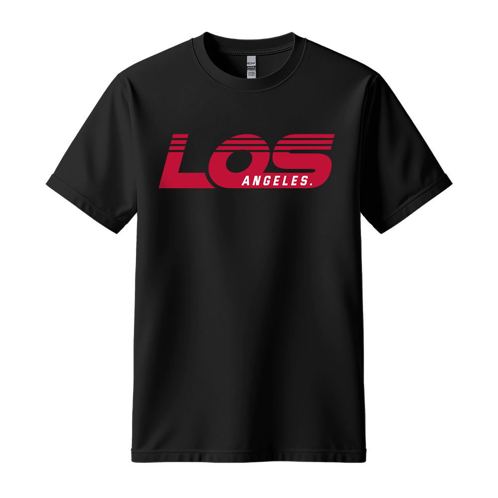 Los Angeles Retro - Unisex T-Shirt - City Tee - Black