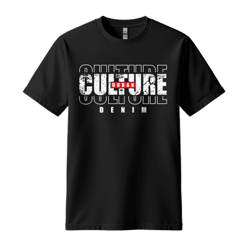 Urban Culture Denim - Unisex T-Shirt - Streetwear Tee - Black