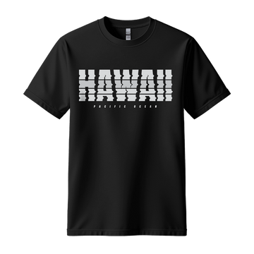 Hawaii Pacific Ocean - Unisex T-Shirt - Travel Tee - Black