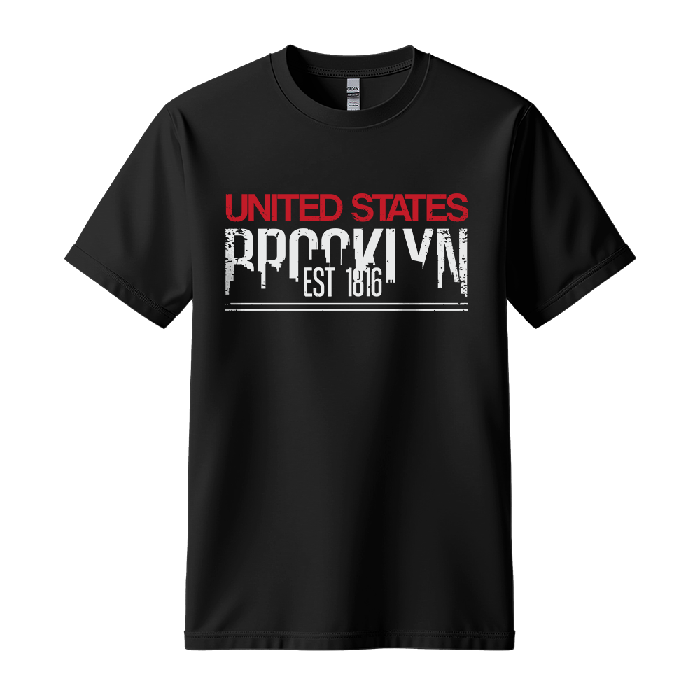 Brooklyn Est 1816 - Unisex T-Shirt - City Tee - Black