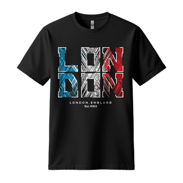 London Est 1983 - Unisex T-Shirt - City Tee - Black
