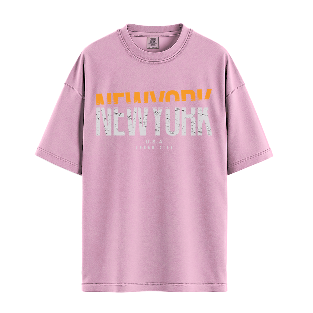 New York Urban City - Unisex T-Shirt - Premium Comfort Colors - Blossom