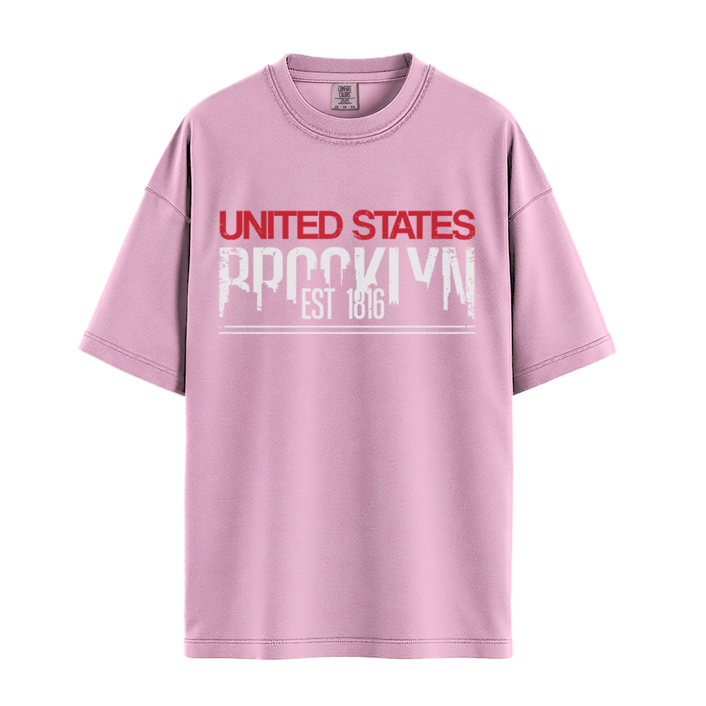 Brooklyn Est 1816 - Unisex T-Shirt - Premium Comfort Colors - Blossom