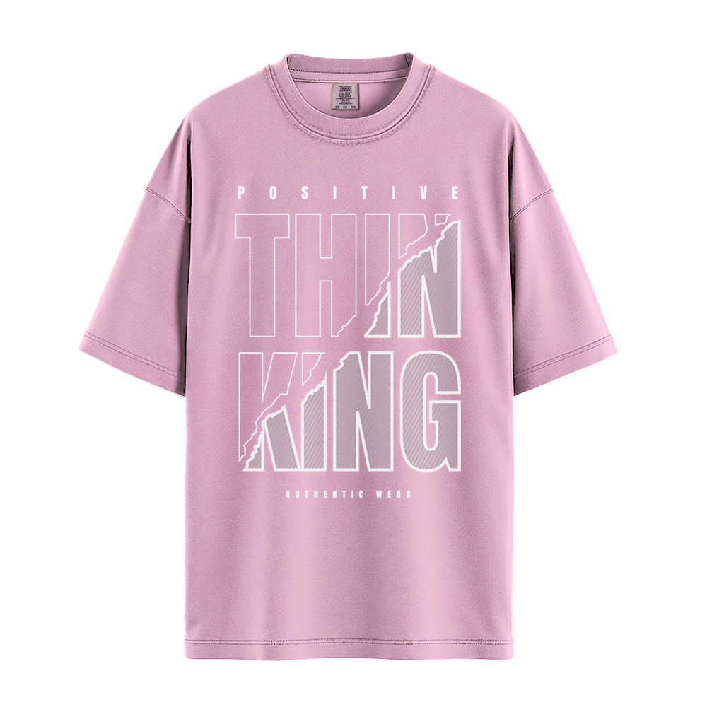 Positive Thinking Authentic Wear - Unisex T-Shirt - Premium Comfort Colors - Blossom