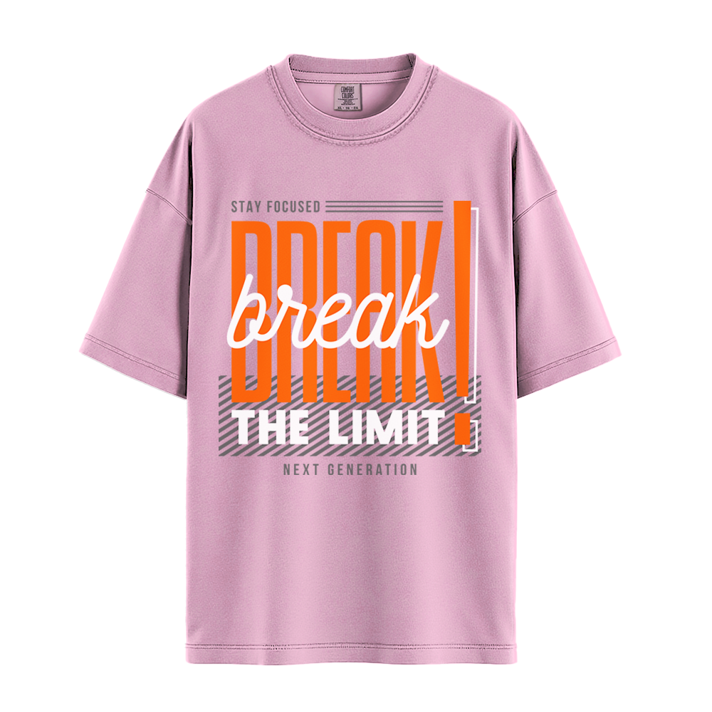 Break The Limit - Unisex T-Shirt - Premium Comfort Colors - Blossom