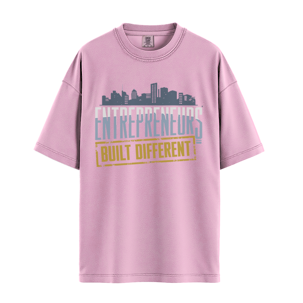 Entrepreneurs Built Different - Unisex T-Shirt - Premium Comfort Colors - Blossom