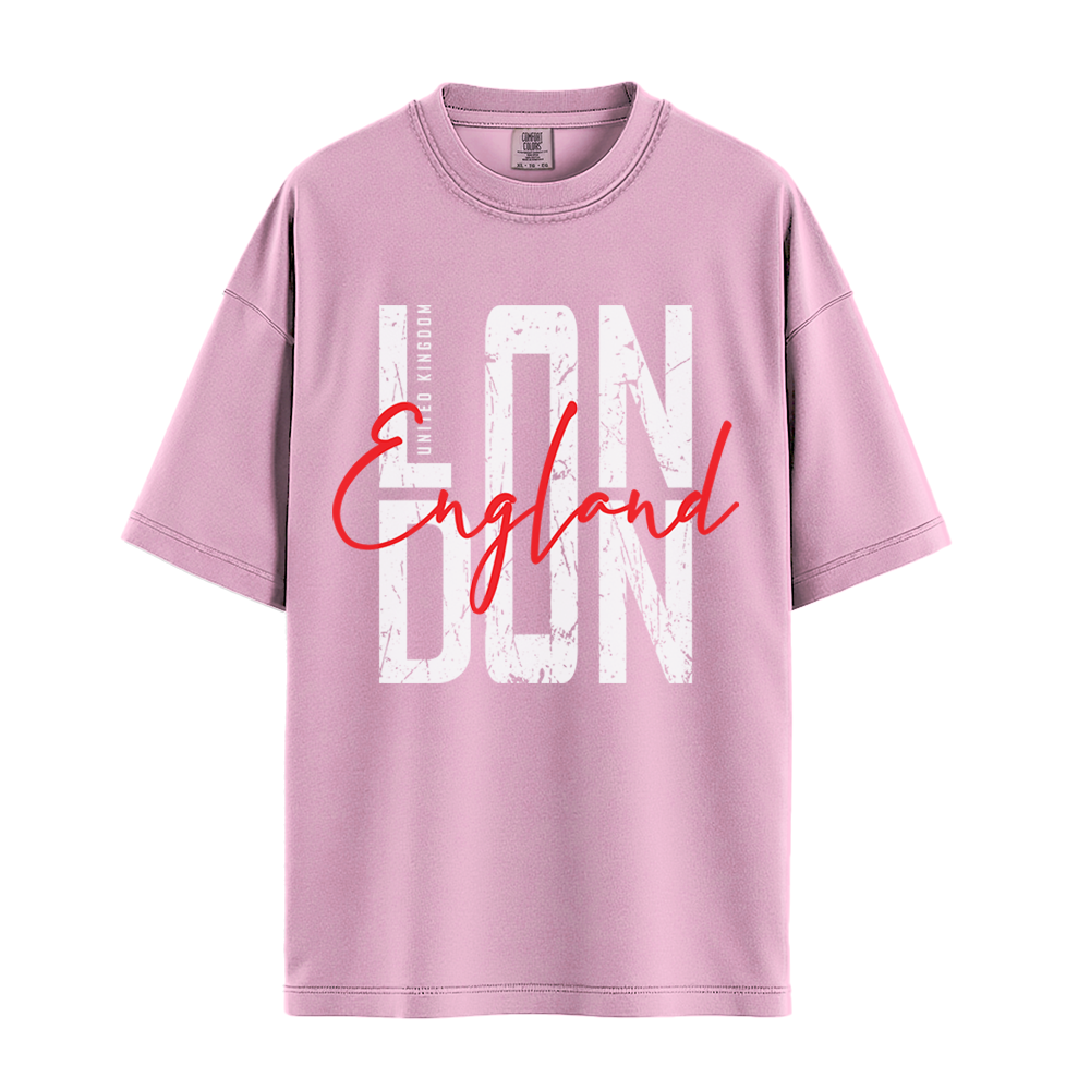 London England - Unisex T-Shirt - Premium Comfort Colors - Pepper