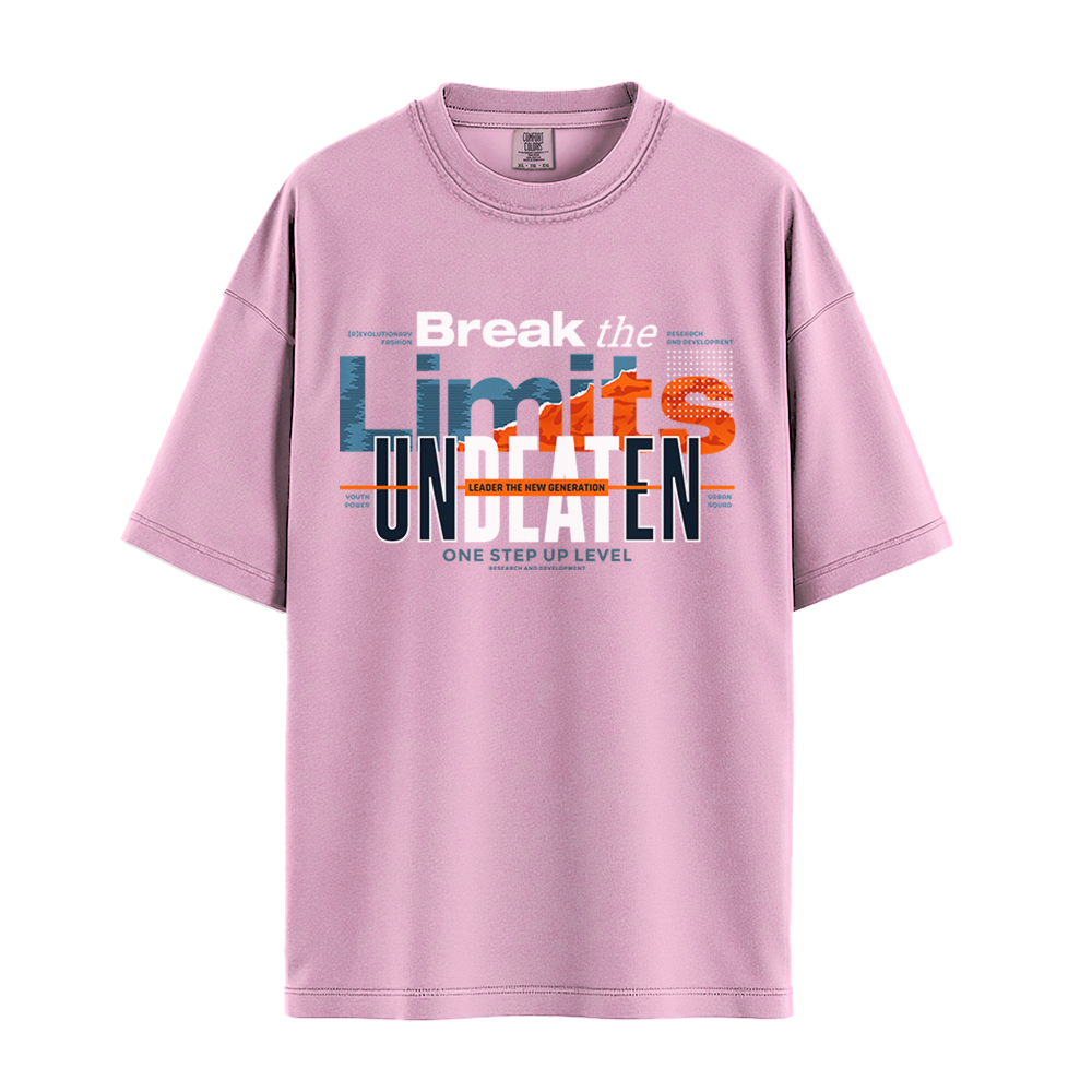 Break The Limits Unbeaten - Unisex T-Shirt - Premium Comfort Colors - Pepper