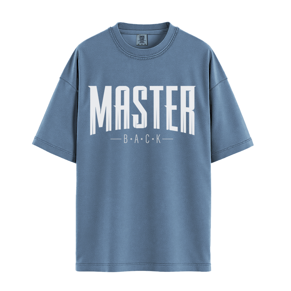 Master Back - Unisex T-Shirt - Premium Comfort Colors - Blue Jean