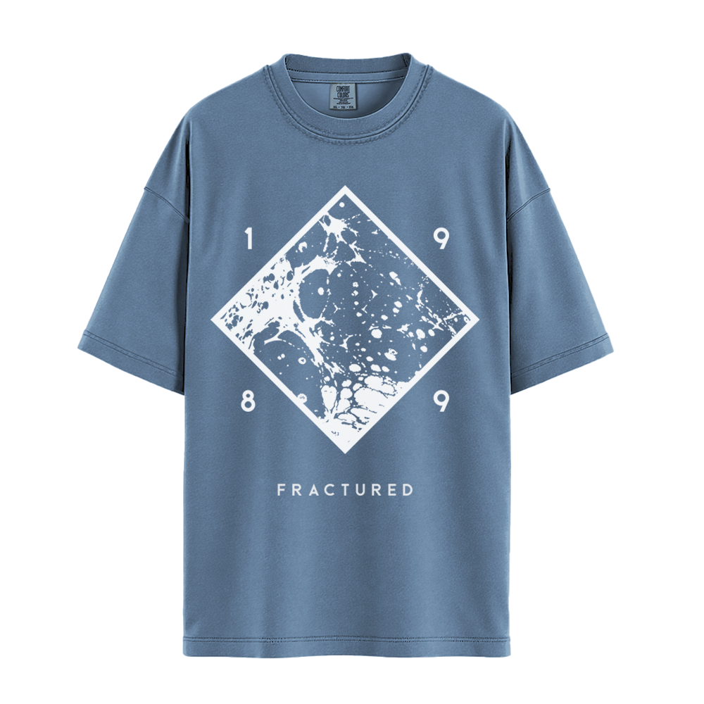 Fractured 1989 - Unisex T-Shirt - Premium Comfort Colors - Blue Jean