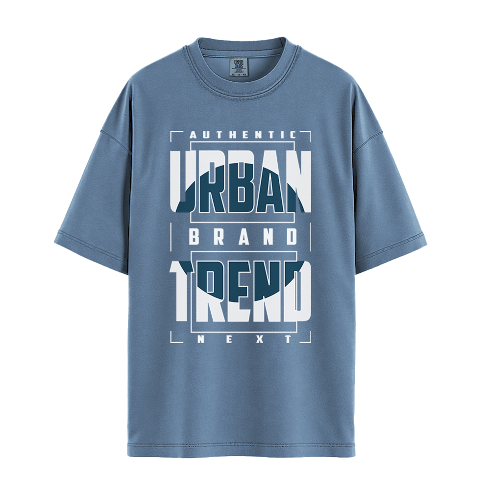 Urban Brand Trend - Unisex T-Shirt - Premium Comfort Colors - Blue Jean