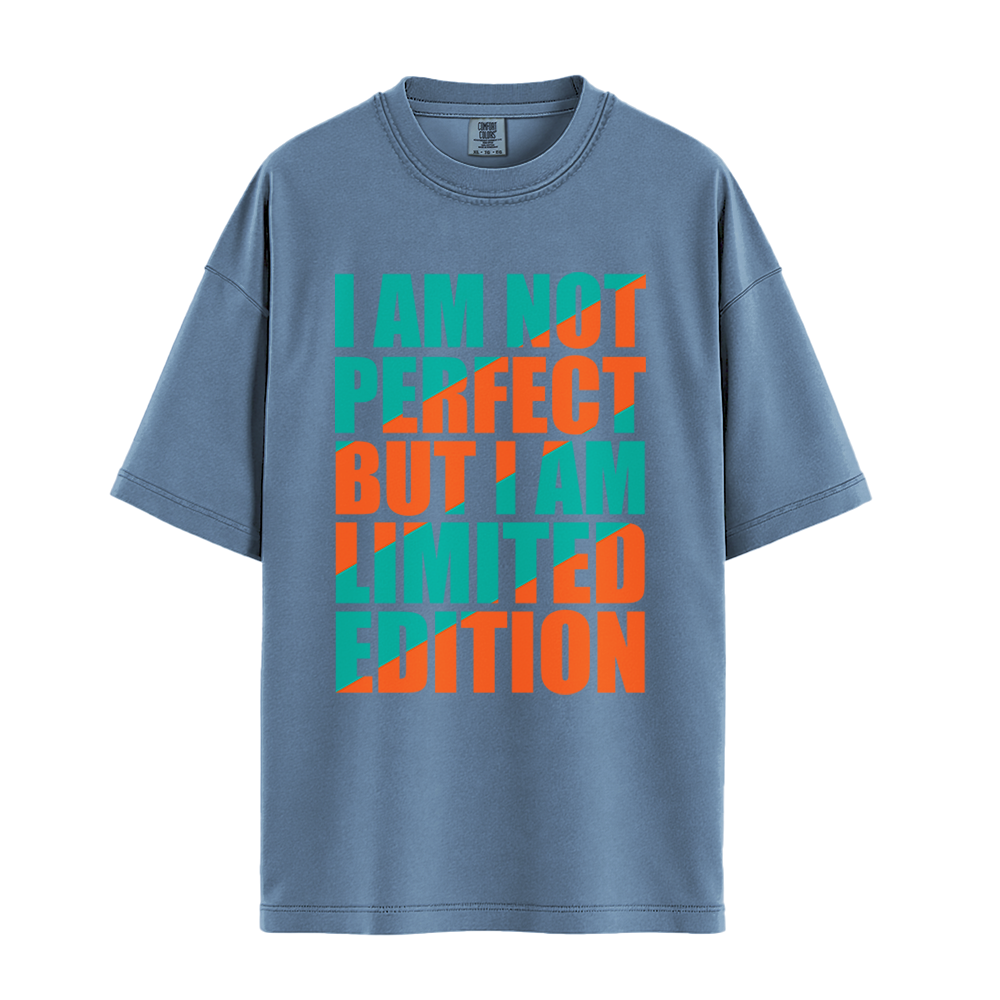I Am Limited Edition - Unisex T-Shirt - Premium Comfort Colors - Blue Jean