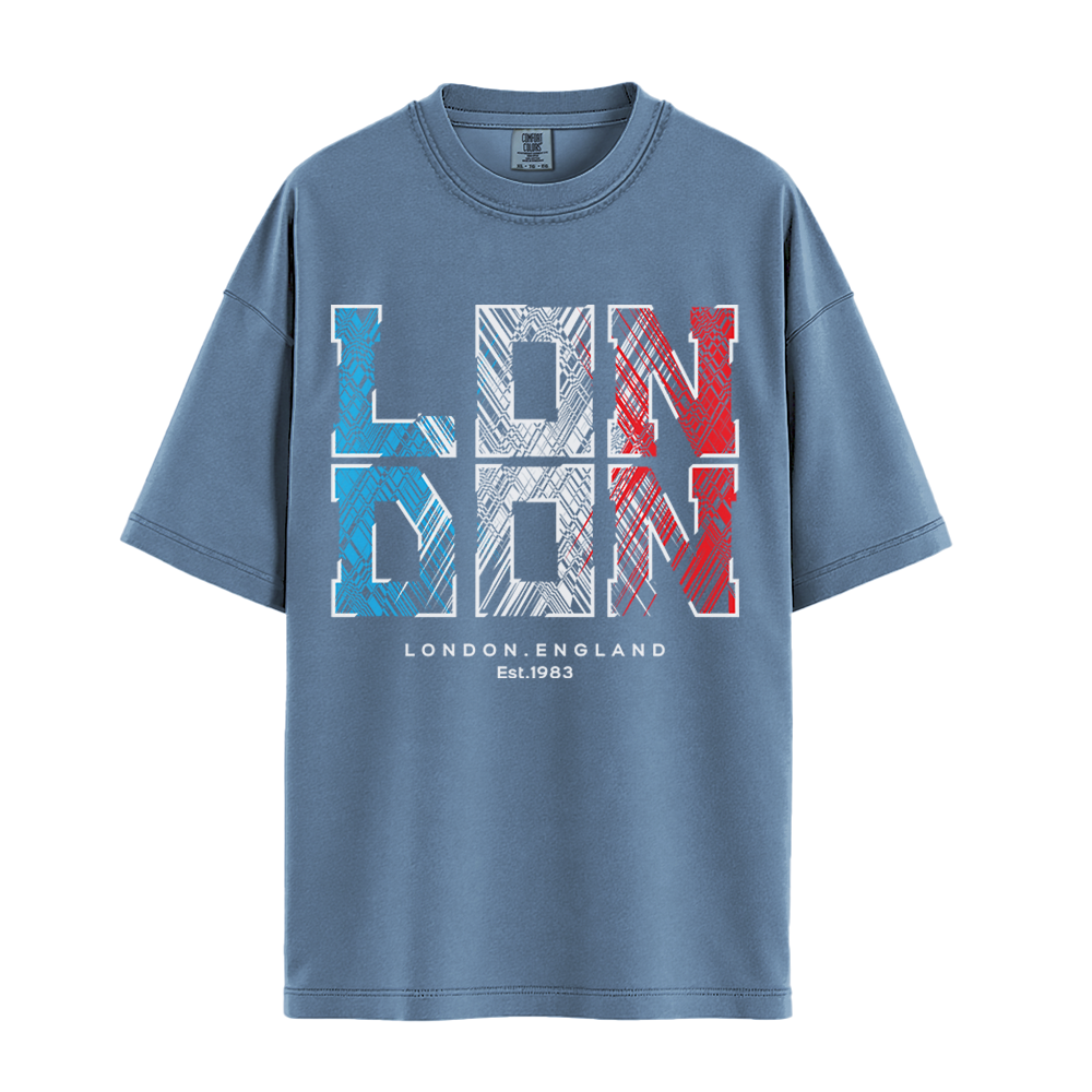 London Est 1983 - Unisex T-Shirt - Premium Comfort Colors - Blue Jean