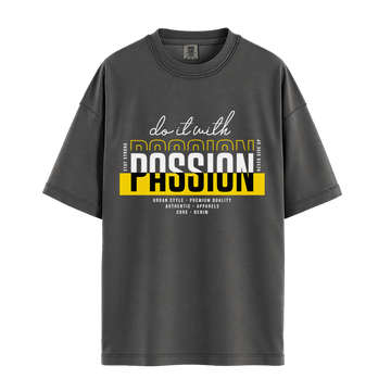 Do It With Passion - Unisex T-Shirt - Premium Comfort Colors - Pepper