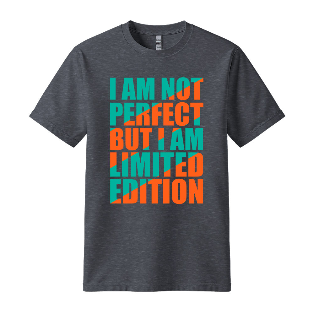 I Am Limited Edition - Unisex T-Shirt - Streetwear Tee - Dark Heather