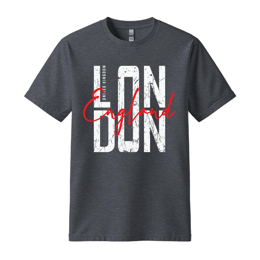 London England - Unisex T-Shirt - City Tee - Black