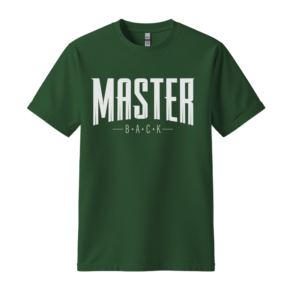Master Back - Unisex T-Shirt - Streetwear Tee - Forest Green