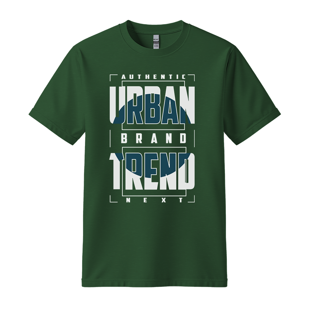 Urban Brand Trend - Unisex T-Shirt - Streetwear Tee - Forest Green