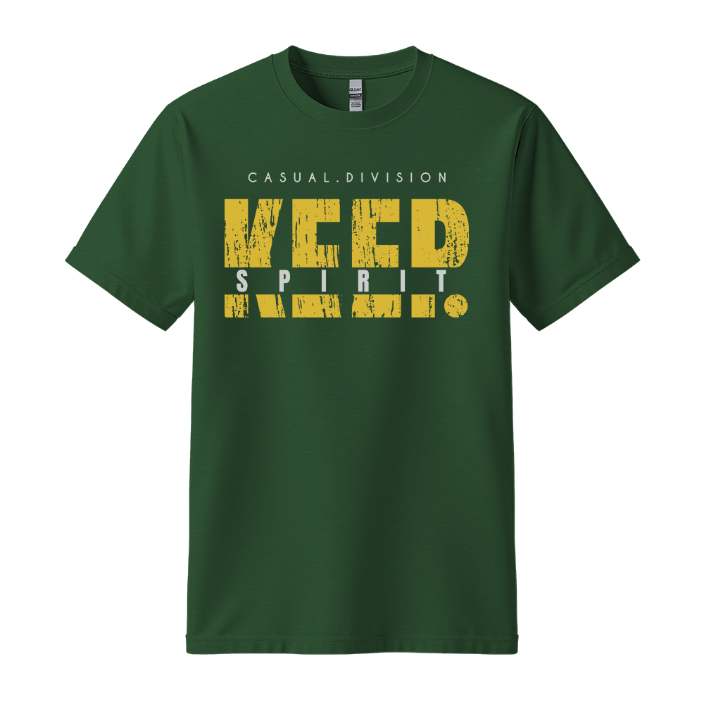Keep Spirit - Unisex T-Shirt - Streetwear Tee - Forest Green
