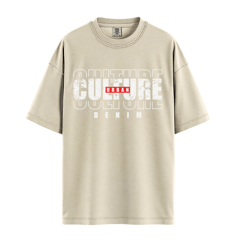 Urban Culture Denim - Unisex T-Shirt - Premium Comfort Colors - Ivory
