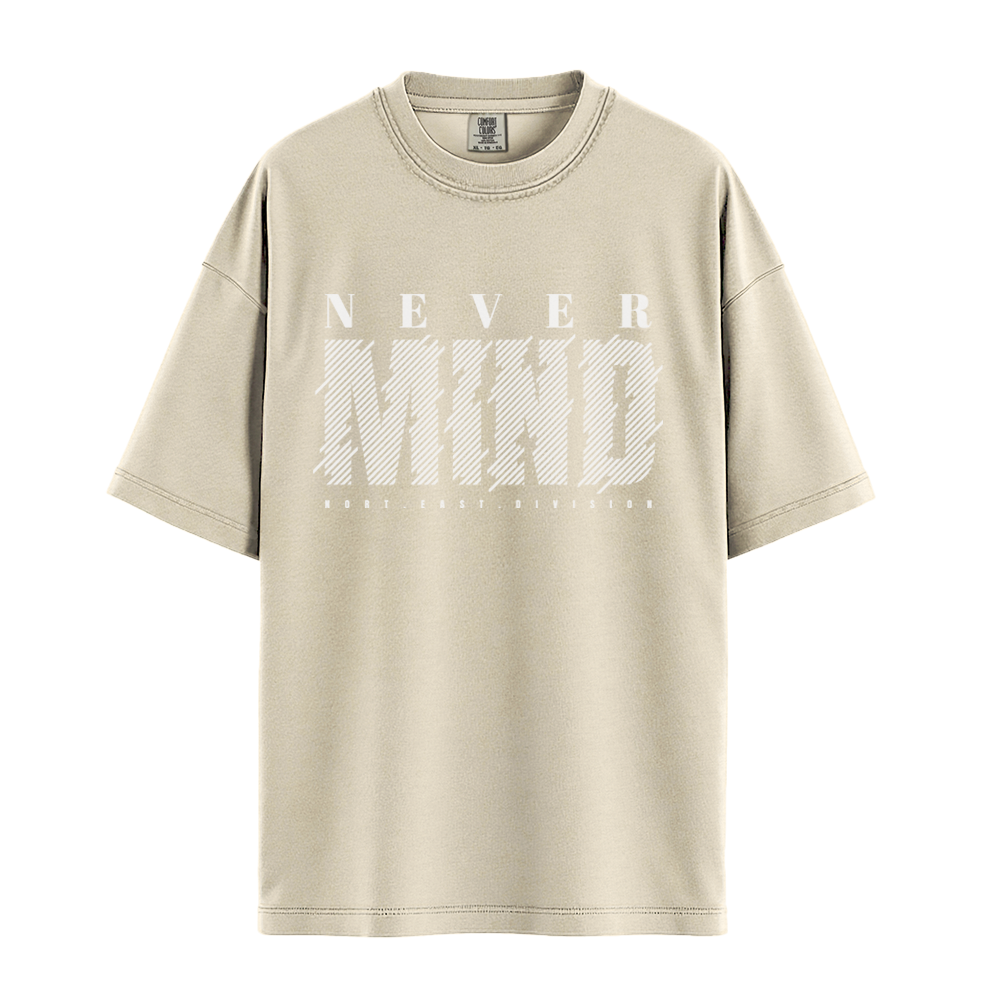 Never Mind North East Division - Unisex T-Shirt - Premium Comfort Colors - Ivory