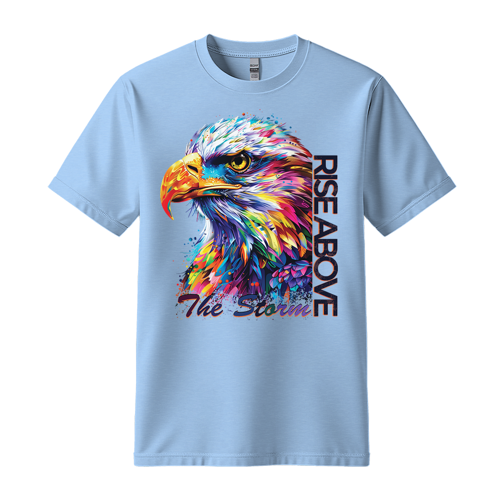 "Rise Above The Storm" Eagle Motivation Unisex T-Shirt