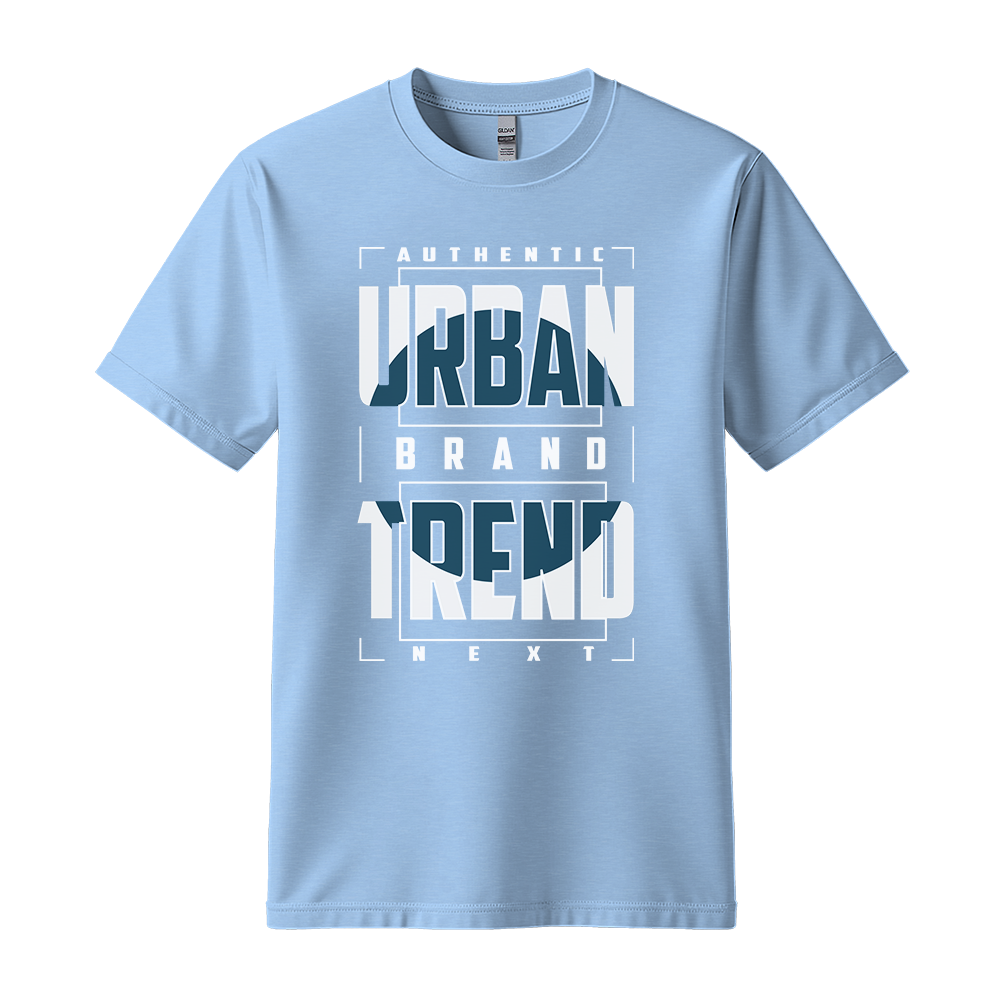 Urban Brand Trend - Unisex T-Shirt - Streetwear Tee - Light Blue