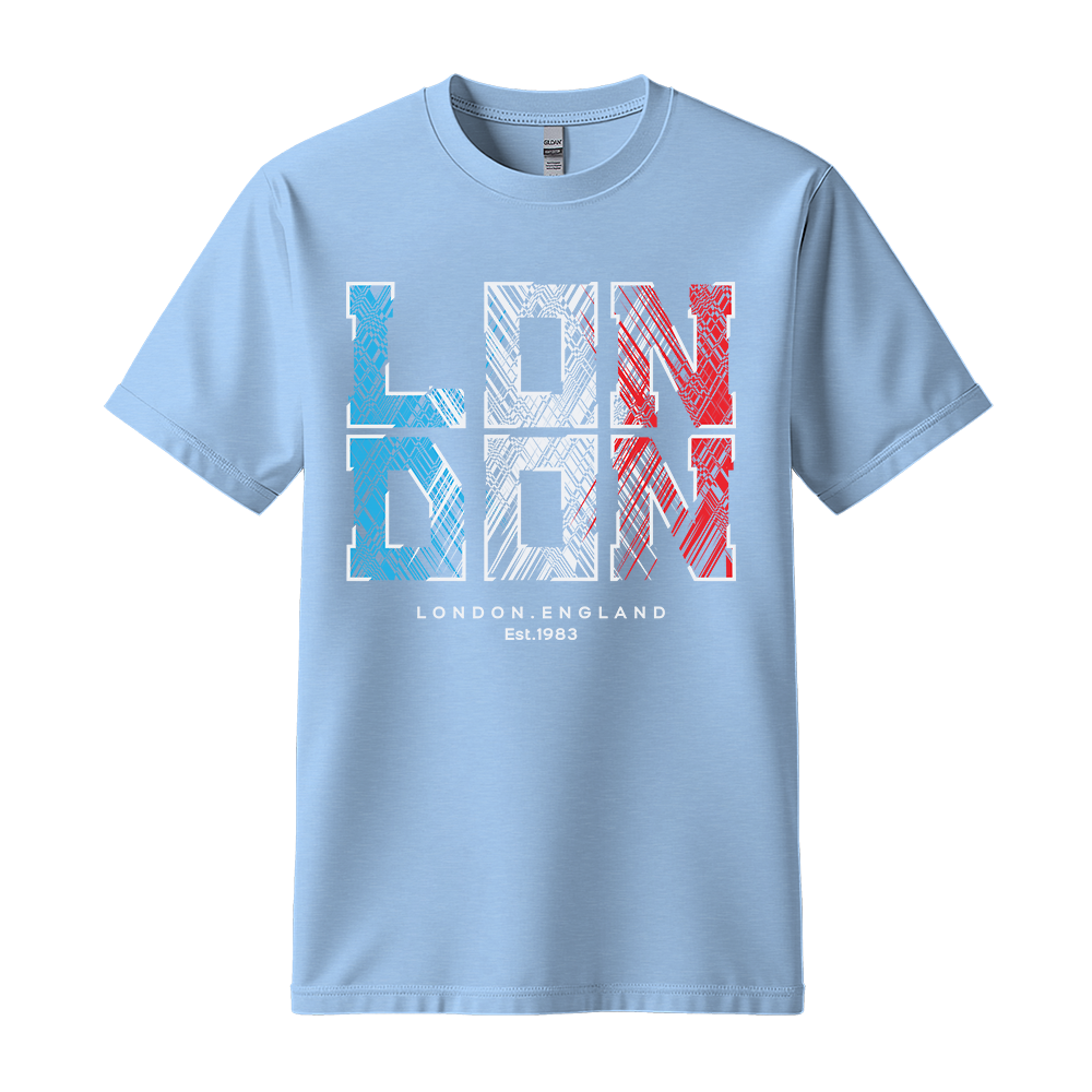 London Est 1983 - Unisex T-Shirt - City Tee - Light Blue