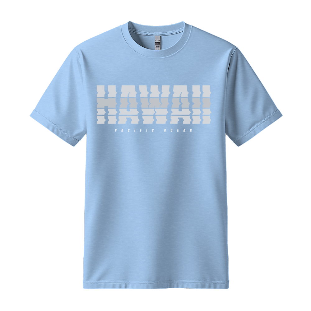Hawaii Pacific Ocean - Unisex T-Shirt - Travel Tee - Light Blue