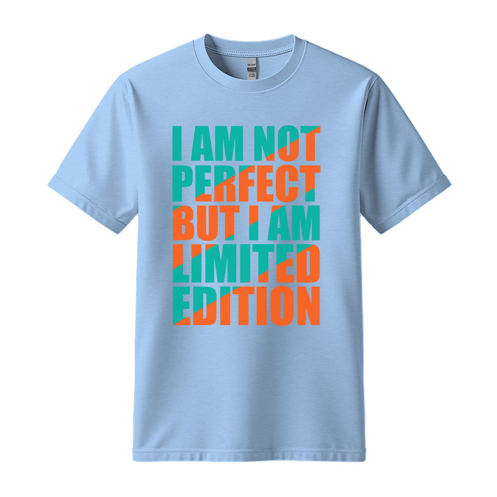 I Am Limited Edition - Unisex T-Shirt - Streetwear Tee - Light Blue