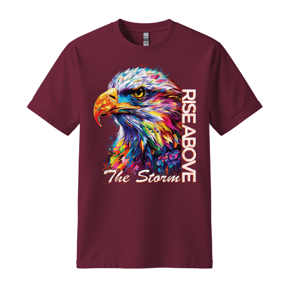 "Rise Above The Storm" Eagle Motivation Unisex T-Shirt