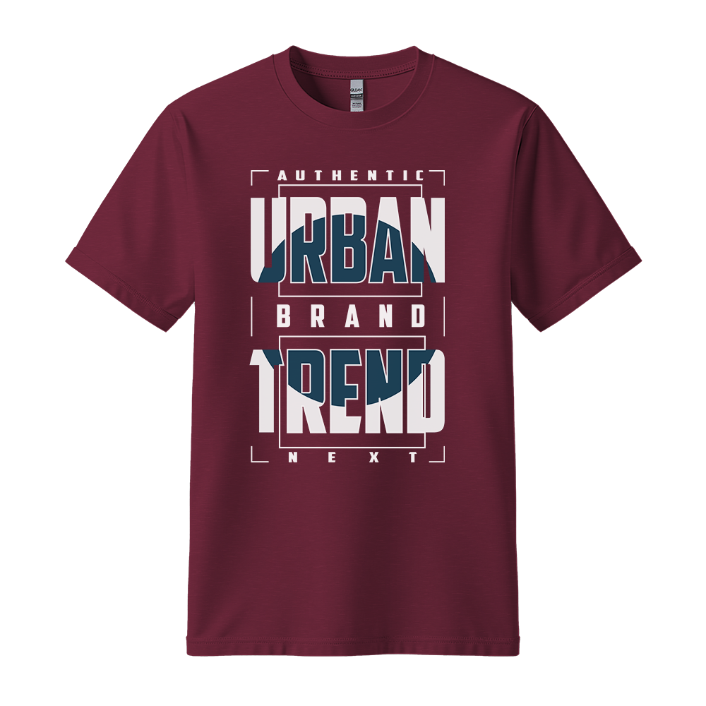 Urban Brand Trend - Unisex T-Shirt - Streetwear Tee - Maroon