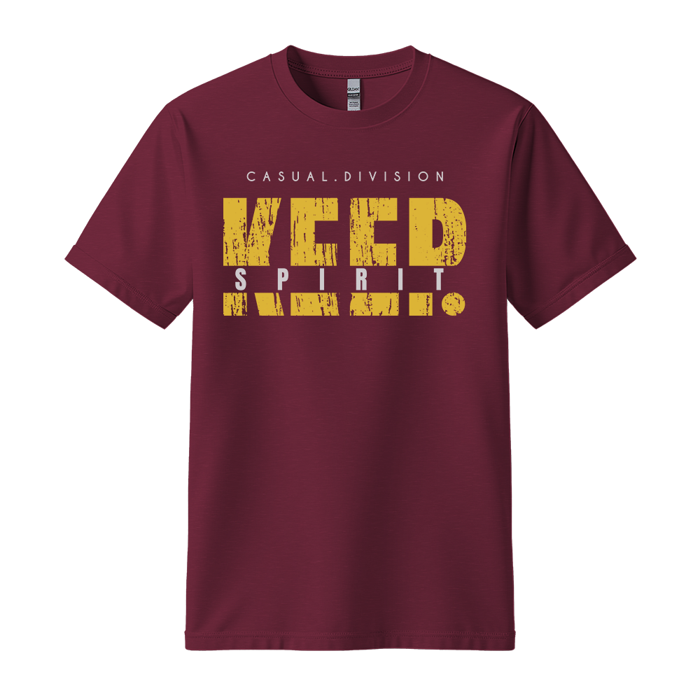 Keep Spirit - Unisex T-Shirt - Streetwear Tee - Maroon