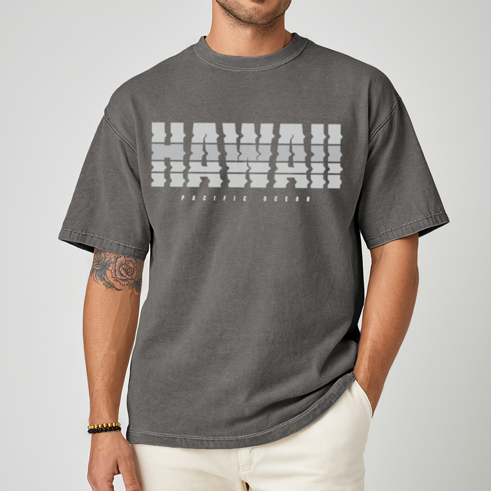 Hawaii Pacific Ocean - Unisex T-Shirt - Premium Comfort Colors - Lifestyle Men