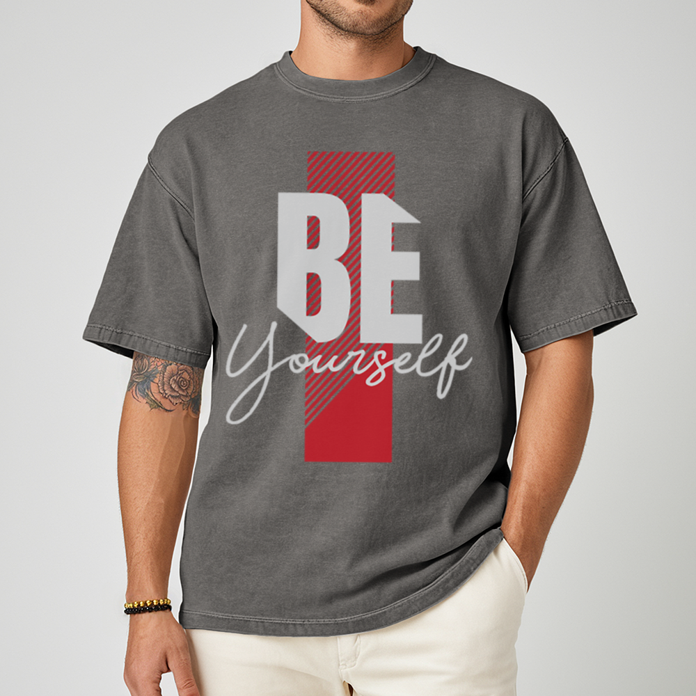 Be Yourself - Unisex T-Shirt - Premium Comfort Colors - lifestyle men