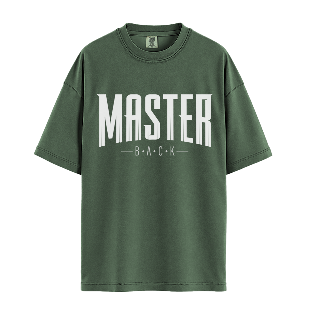 Master Back - Unisex T-Shirt - Premium Comfort Colors - Moss