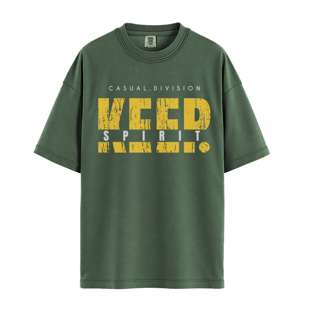 Keep Spirit - Unisex T-Shirt - Premium Comfort Colors - Moss