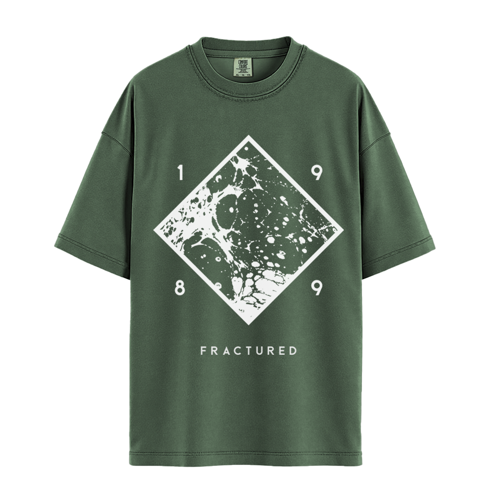 Fractured 1989 - Unisex T-Shirt - Premium Comfort Colors - Moss