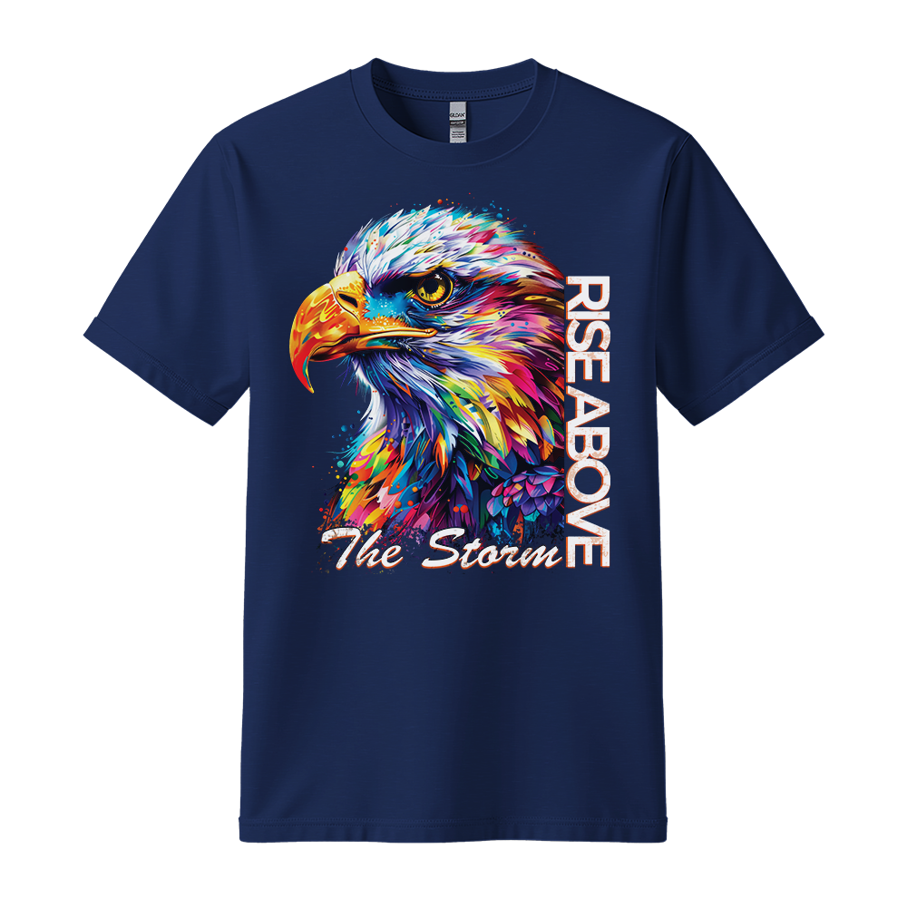 "Rise Above The Storm" Eagle Motivation Unisex T-Shirt