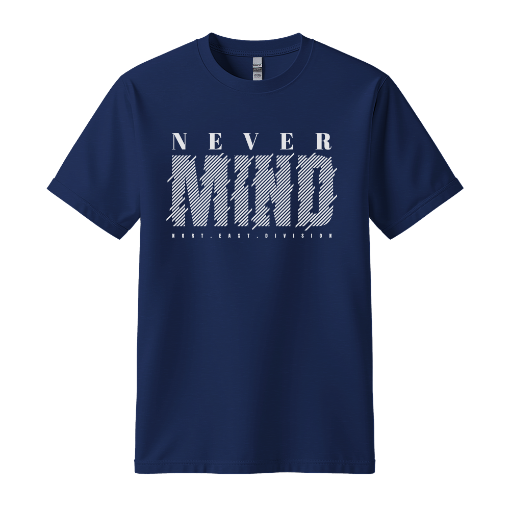 Never Mind North East Division - Unisex T-Shirt - Streetwear Tee - Navy