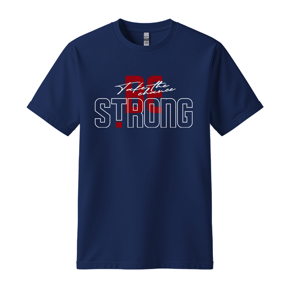Take The Chance Be Strong - Unisex T-Shirt - Motivation Tshirt - Navy